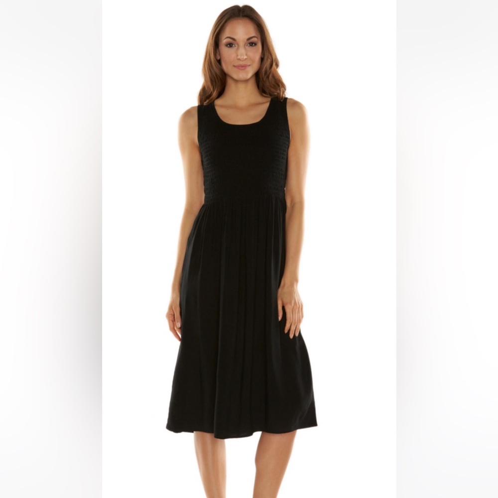 Croft & Barrow Black Midi Dress